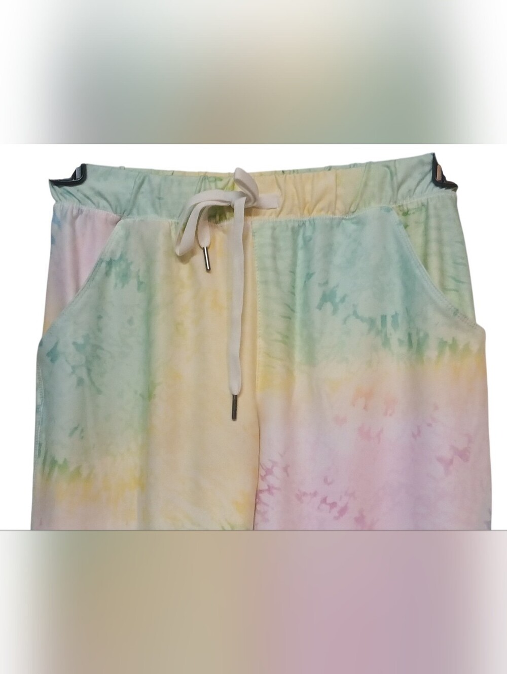 Scorpion Sol - NWOT Casual Tye Dye Leggings, Pockets, Drawstring, Elastic Waist - Picture 6 of 10